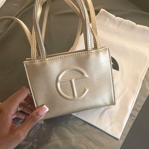 Small Shopping Bag - Gold